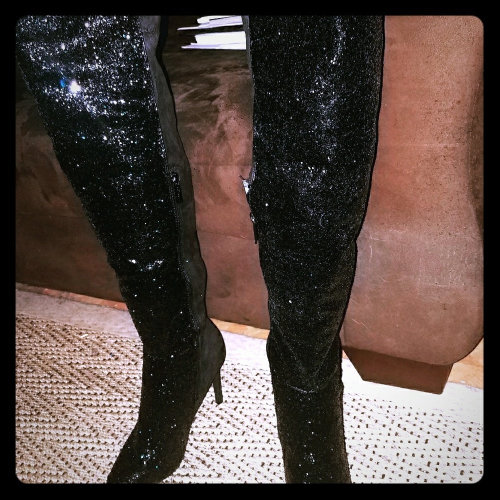 Knee high boots